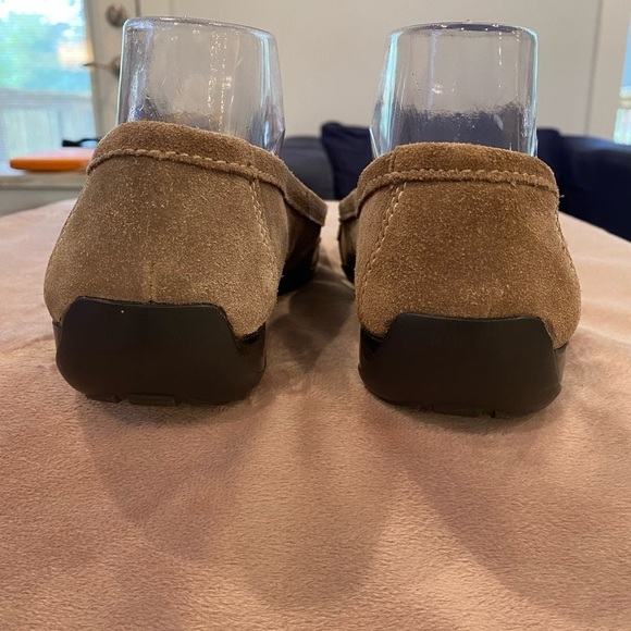 Naturalizer Women Casper Loafer size 7.5 brown Taupe Suede Slip on Comfort - Picture 11 of 12